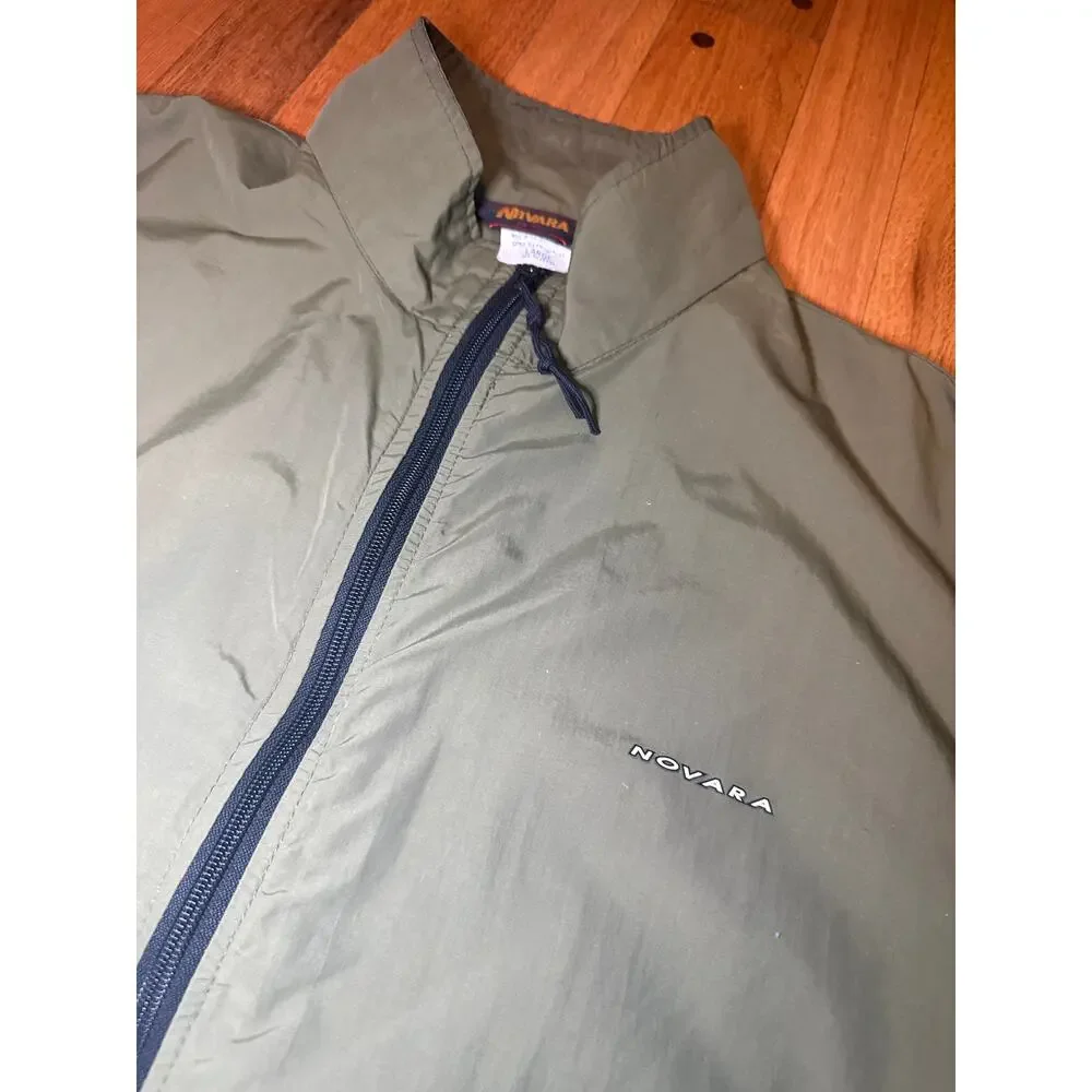 REI Novara Vtg Rain Jacket All Weather Cycling Hiking Unisex Sz L